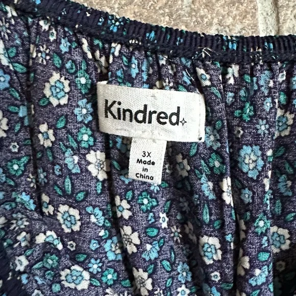 Anthropologie Kindred Floral Paisley Dress - Picture 3 of 4